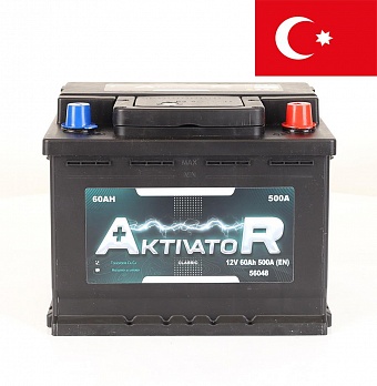   AKTIVATOR Classic 6CT 60Ah R+ 500A EN 240x175x189 . . L2